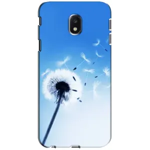 Силіконовий Чохол з кульбабками на Samsung Galaxy J3 2017 (J330FN европейская версия) (Кульбабка на блакитному)