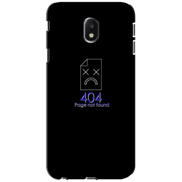 Чехол с рисунком «Ошибка 404» для Samsung Galaxy J3 2017 (J330FN EU) Чехол с рисунком «Ошибка 404» для Samsung Galaxy J3 2017 (J330FN EU)