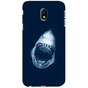 Силиконовый бампер с картинкой животных для Samsung Galaxy J3 2017 (J330FN европейская версия) (Пасть Акулы)