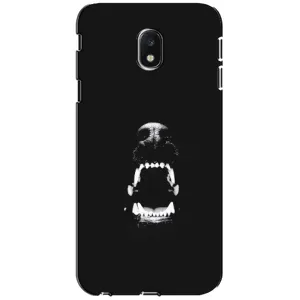 Чехол ДОБЕРМАН для Samsung Galaxy J3 2017 (J330FN европейская версия) (Пасть добермана)