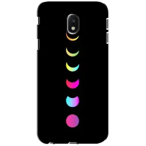 Чехол (ТПУ) с планетами на Samsung Galaxy J3 2017 (J330FN европейская версия) (Полнолуние)