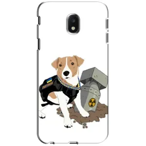 Чехол с принтом Собаки Патрон для Samsung Galaxy J3 2017 (J330FN европейская версия) (Пёс Патрон с ракетой)