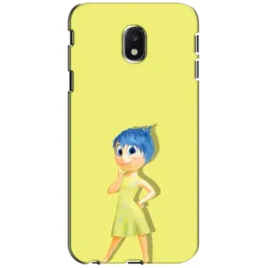 Чехол Головоломка для Samsung Galaxy J3 2017 (J330FN европейская версия) - (AlphaPrint) (Радость)