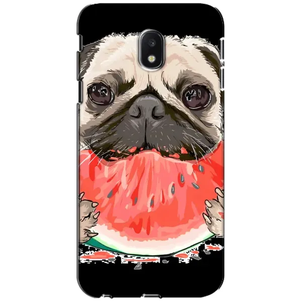 Чехол с рисунком «Смешной Мопс» для Samsung Galaxy J3 2017 (J330FN EU) Чехол с рисунком «Смешной Мопс» для Samsung Galaxy J3 2017 (J330FN EU)