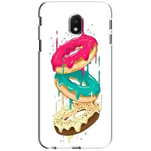 Чехол с изображением вкусной еды для Samsung Galaxy J3 2017 (J330FN европейская версия) (Сочные пончики)