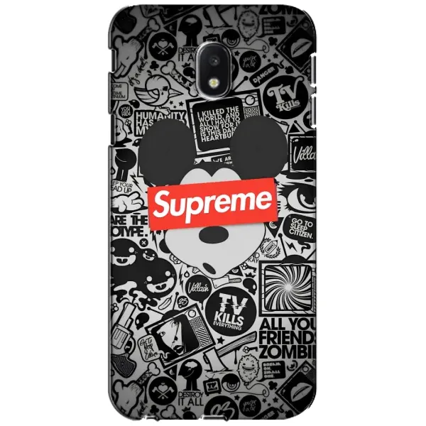 Чехол с рисунком «Supreme Маус» для Samsung Galaxy J3 2017 (J330FN EU) Чехол с рисунком «Supreme Маус» для Samsung Galaxy J3 2017 (J330FN EU)
