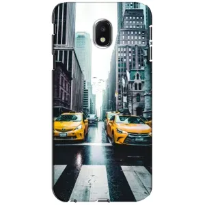 Силиконовый бампер (Работники) на Samsung Galaxy J3 2017 (J330FN европейская версия) (Такси)