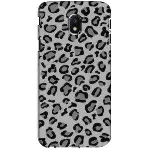 Чехол с леопардовым принтом на Samsung Galaxy J3 2017 (J330FN европейская версия) (Темный леопрад)