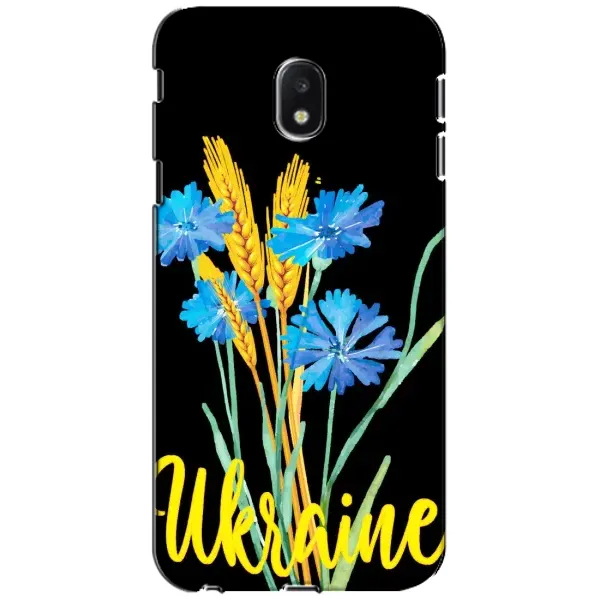 Чехол с рисунком «Ukraine в цветочках» для Samsung Galaxy J3 2017 (J330FN EU) Чехол с рисунком «Ukraine в цветочках» для Samsung Galaxy J3 2017 (J330FN EU)