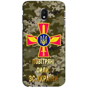 Чехлы на военную тематику для Samsung Galaxy J3 2017 (J330FN европейская версия) (ВС ЗСУ)