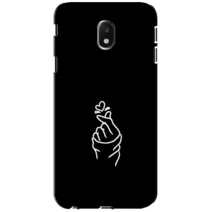 Чохол (Знак сердечка) для Samsung Galaxy J3 2017 (J330FN европейская версия) (Знак Сердечка)