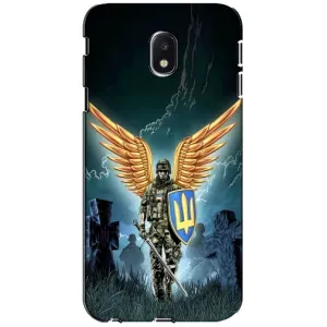 Патриотический Чехол для Samsung Galaxy J3 2017 (J330FN европейская версия) (ЗСУ з крильями)