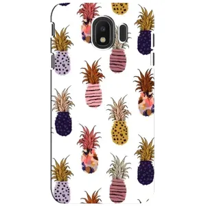Чехол с изображением вкусной еды для Samsung Galaxy J4 2018, SM-J400F (Ананасы)