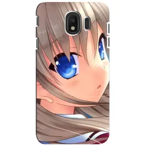 Чехол с персонажами АНИМЕ на Samsung Galaxy J4 2018, SM-J400F (Аниме Шарлотта)