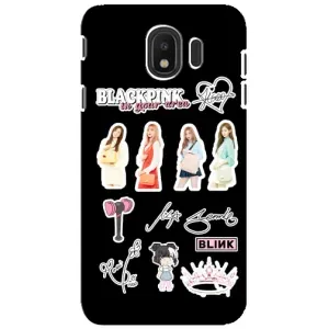 Чехлы с картинкой для Samsung Galaxy J4 2018, SM-J400F (Арт блэкпинг)