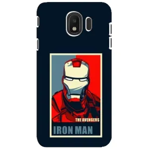 Чехол Супергерой Железный человек на Samsung Galaxy J4 2018, SM-J400F (Art Iron man)