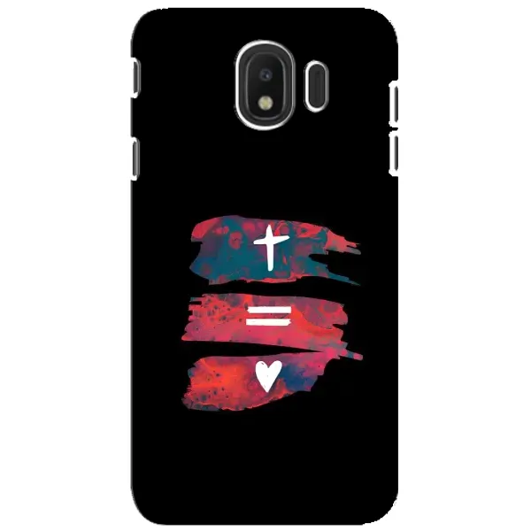 Чехол с рисунком «Атрибутика» для Samsung Galaxy J4 2018 (SM-J400F) Чехол с рисунком «Атрибутика» для Samsung Galaxy J4 2018 (SM-J400F)