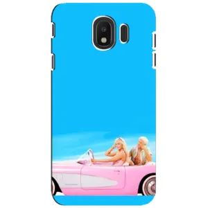 Силиконовый Чехол Барби Фильм на Samsung Galaxy J4 2018, SM-J400F (Барби и Кен)
