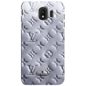 Текстурний Чохол Louis Vuitton для Самсунг J4 (2018) (Білий ЛВ)