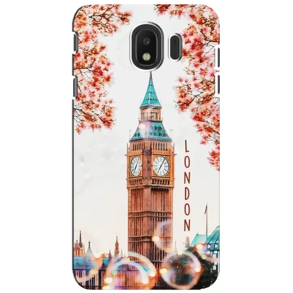 Чехол с рисунком «Часы Лондон» для Samsung Galaxy J4 2018 (SM-J400F) Чехол с рисунком «Часы Лондон» для Samsung Galaxy J4 2018 (SM-J400F)
