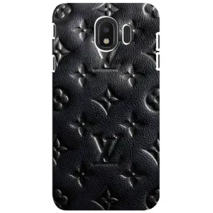 Текстурний Чохол Louis Vuitton для Самсунг J4 (2018) (Чорний ЛВ)