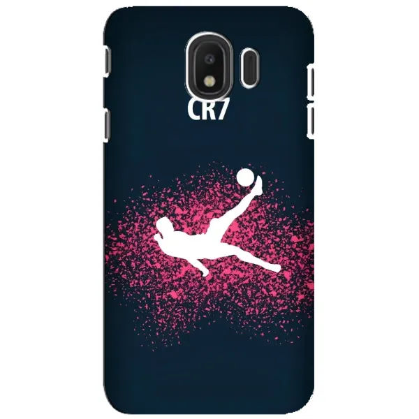 Чехол с рисунком «CR7 Удар» для Samsung Galaxy J4 2018 (SM-J400F)