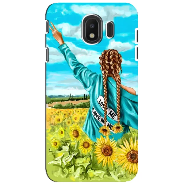 Чехол с рисунком «Девушка на поле» для Samsung Galaxy J4 2018 (SM-J400F) Чехол с рисунком «Девушка на поле» для Samsung Galaxy J4 2018 (SM-J400F)