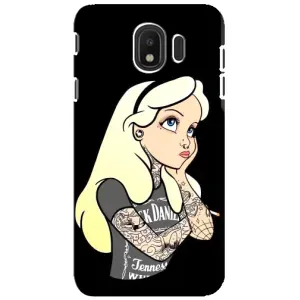 Чохол Стильні дівчата на Samsung Galaxy J4 2018, SM-J400F (Дівчина образилася)