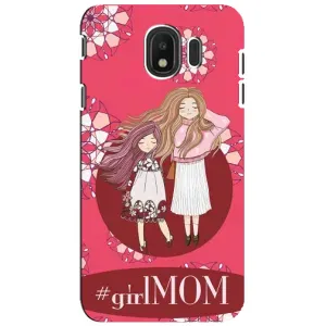 Чехлы для МАМЫ на Samsung Galaxy J4 2018, SM-J400F (Дочь и мама)