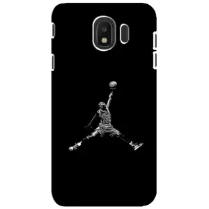 Силіконовый Чохол Nike Air Jordan на Самсунг J4 (2018) (Джордан)