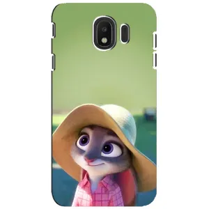 Чехлы ЗВЕРОПОЛИС для Samsung Galaxy J4 2018, SM-J400F (Джуди Хопс)