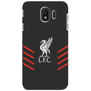 Силиконовые Чехлы принт Футбол на Samsung Galaxy J4 2018, SM-J400F (Эмблема Liverpool)