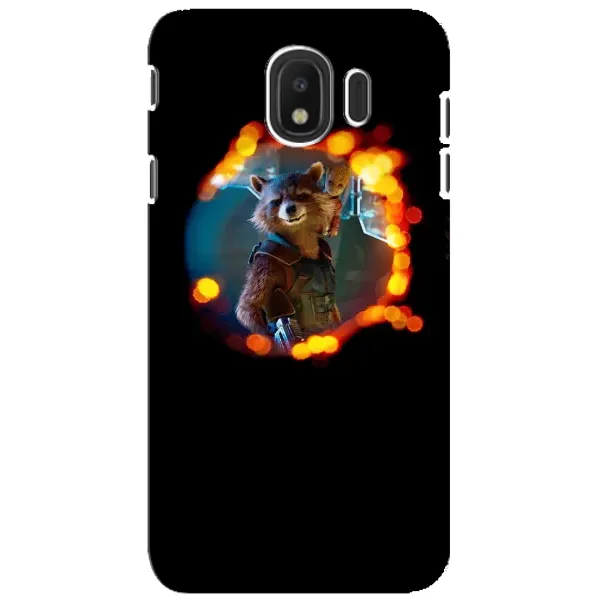 Чехол с рисунком «Енот Ракета» для Samsung Galaxy J4 2018 (SM-J400F)