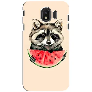 Силіконовий Чохол з Энотами на Samsung Galaxy J4 2018, SM-J400F (Єнот)