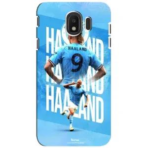 Чехлы с принтом для Samsung Galaxy J4 2018, SM-J400F Футболист (Erling Haaland)