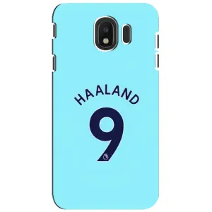 Чехлы с принтом для Samsung Galaxy J4 2018, SM-J400F Футболист (Ерлинг Холанд 9)