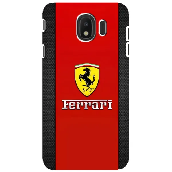 Чехол с рисунком «Ferrari Logo» для Samsung Galaxy J4 2018 (SM-J400F) Чехол с рисунком «Ferrari Logo» для Samsung Galaxy J4 2018 (SM-J400F)