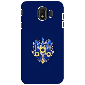 Чехол с картинкой (Патриотический ГЕРБ) на Samsung Galaxy J4 2018, SM-J400F (герб)