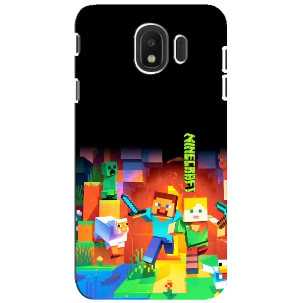 Чехол с рисунком «Герой Майнкрафт» для Samsung Galaxy J4 2018 (SM-J400F) Чехол с рисунком «Герой Майнкрафт» для Samsung Galaxy J4 2018 (SM-J400F)