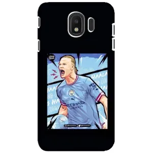 Чехлы с принтом для Samsung Galaxy J4 2018, SM-J400F Футболист (гол Эрлинг Холланд)