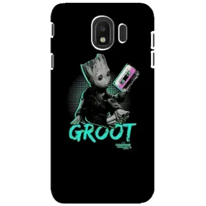 Чехол Супергерои Марвел на Самсунг J4 (2018) (Groot)