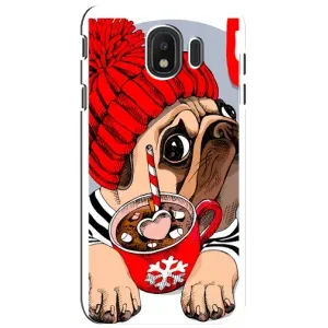 Бампер для Samsung Galaxy J4 2018, SM-J400F з картинкою "Песики" (Сумний собака)