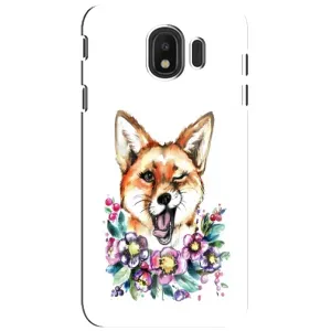 Чохол з Лисичкою для Samsung Galaxy J4 2018, SM-J400F (Хитра лисиця)