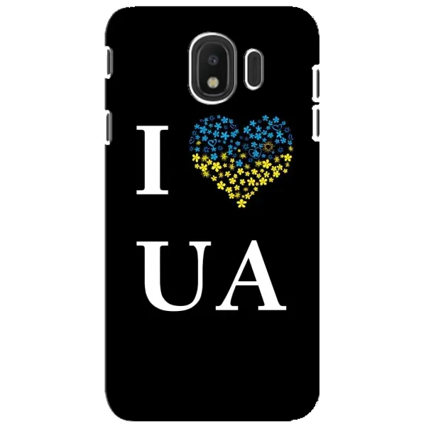 Чехол с рисунком «I Love UA» для Samsung Galaxy J4 2018 (SM-J400F) Чехол с рисунком «I Love UA» для Samsung Galaxy J4 2018 (SM-J400F)