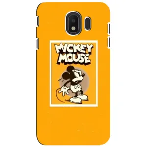 Чехлы с принтом Микки Маус на Samsung Galaxy J4 2018, SM-J400F (Испуганный Микки)