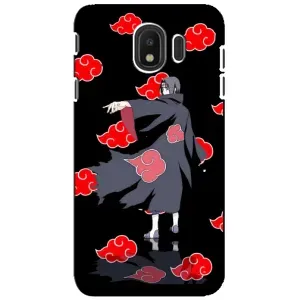 Чехлы с картинкой Итачи Учиха на Samsung Galaxy J4 2018, SM-J400F (Итачи облако)