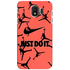 Силіконовый Чохол Nike Air Jordan на Самсунг J4 (2018) (Just Do It)