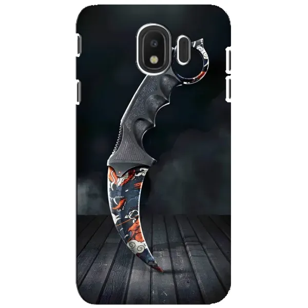 Чехол с рисунком «Кинжал КС ГО» для Samsung Galaxy J4 2018 (SM-J400F) Чехол с рисунком «Кинжал КС ГО» для Samsung Galaxy J4 2018 (SM-J400F)