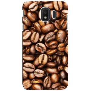 Чехол с изображением вкусной еды для Samsung Galaxy J4 2018, SM-J400F (Кофе)