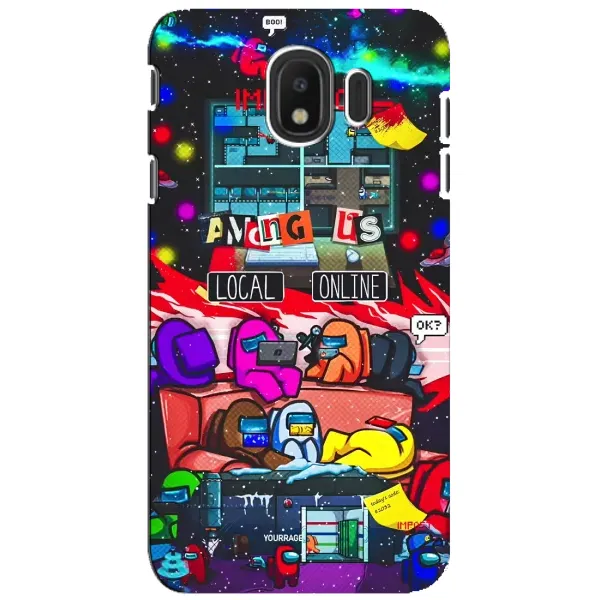 Чехол с рисунком «Команда 2» для Samsung Galaxy J4 2018 (SM-J400F)